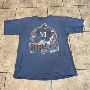 Mike Singletary Bears Vintage 1990 Single Stitch Men's Large Tee Salem Tag